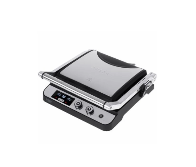 Контактный гриль электрический Adler 3000 Вт прижимной (AD 3059 LED)