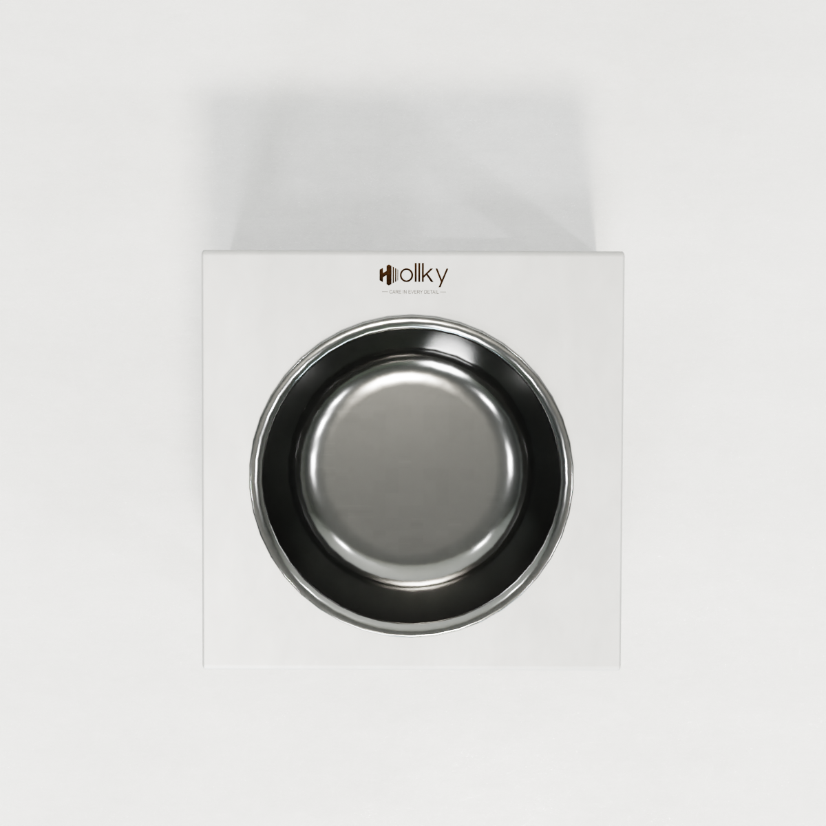 Миска на підставці для великих собак Hollky Base Solo XL 1,8 л (XL-262620-BLWH) - фото 2 Миска на підставці для великих собак Hollky Base Solo XL 1,8 л (XL-262620-BLWH) - фото 2