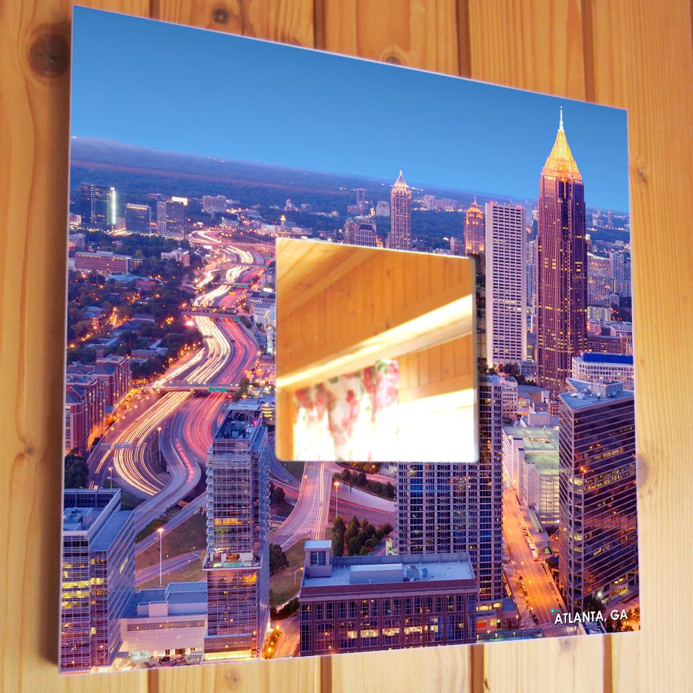 Дзеркало декоративне Атланта 260х260 мм (M04051)