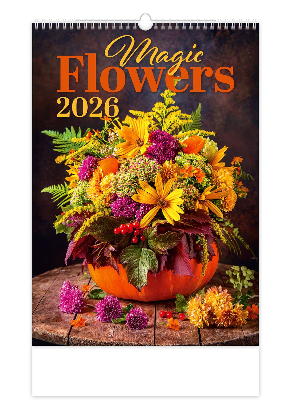 Календарь Helma 2026 Magic Flowers 31,5x45 см (N145-26)
