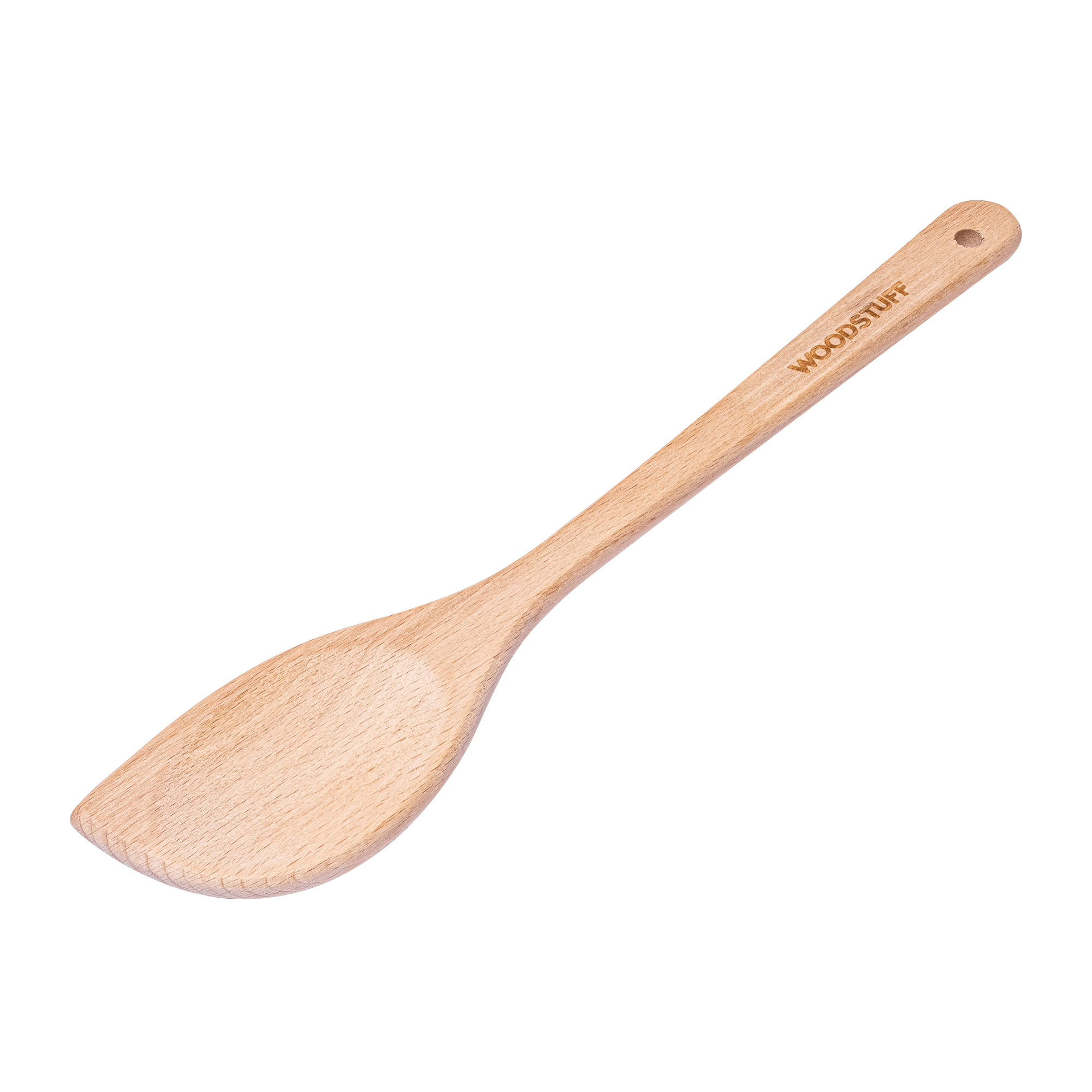 Лопатка-ложка кухонна букова Woodstuff 30х5,5 см (wds_0146)