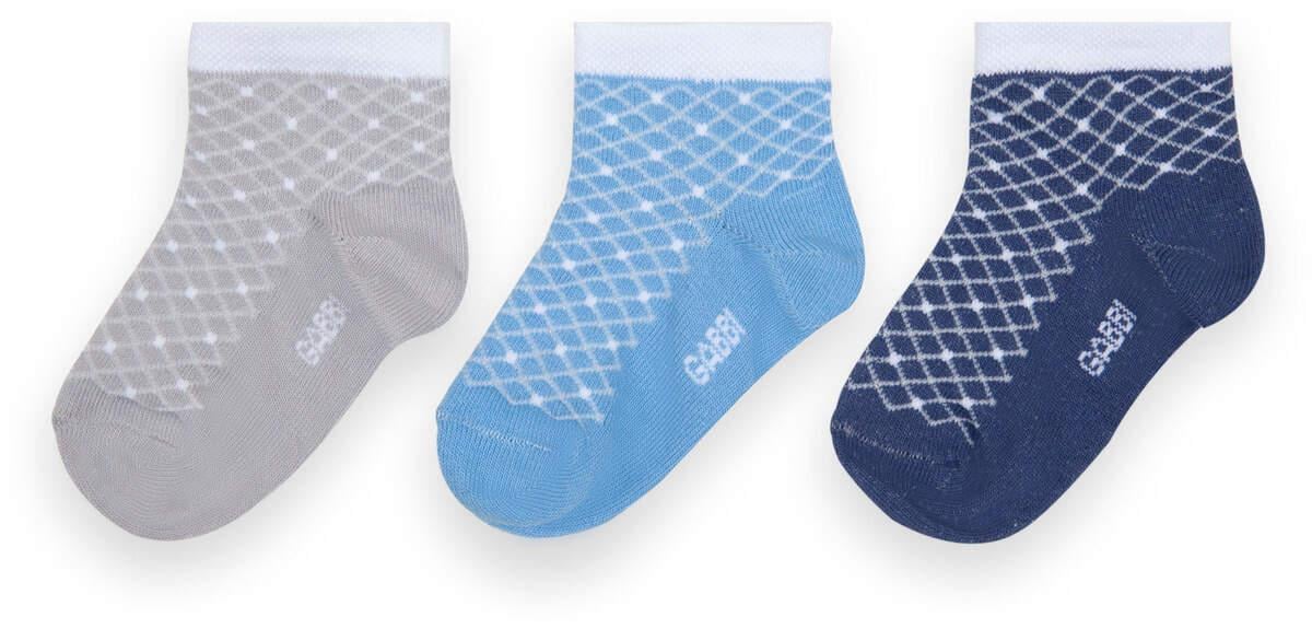 Носки детские хлопковые демисезонные для мальчика Gabbi NSМ-221 р. 8-10 6 пар (90221)