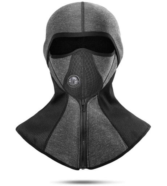 Балаклава термо COOLCHANGE 20045 с сеткой вело/мото One Size Черный (692706351) Балаклава термо COOLCHANGE 20045 с сеткой вело/мото One Size Черный (692706351)