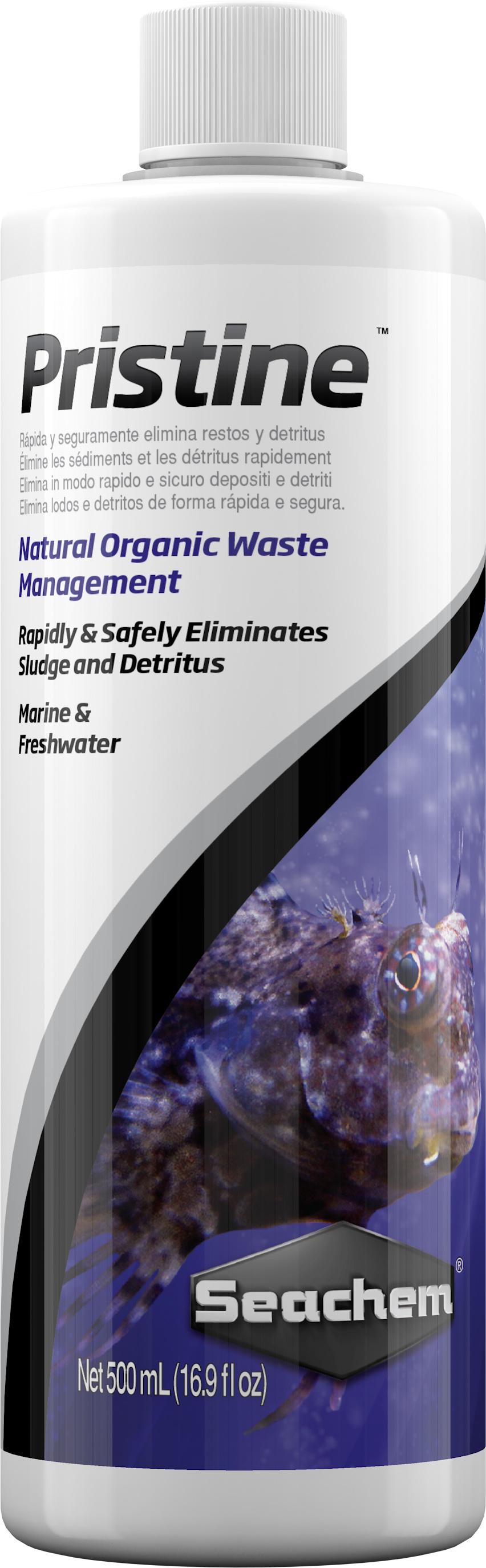 Добавка бактерий Seachem Pristine для удаления органических отходов 500 мл