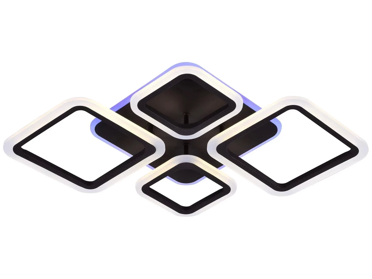 Люстра светодиодная Svet 96W Черный (SY-5331/2+2 BK+RGB DIMMER)