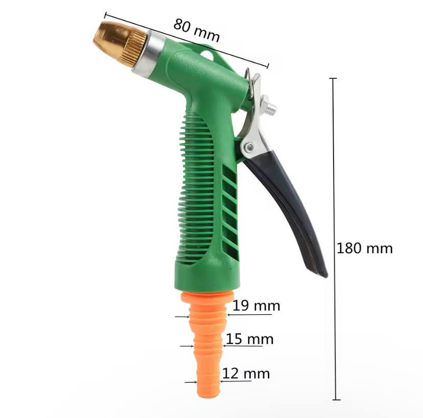 Пістолет-розпилювач для поливу та миття авто з регульованим тиском Зелений (8040f7c3) - фото 2 Пістолет-розпилювач для поливу та миття авто з регульованим тиском Зелений (8040f7c3) - фото 2