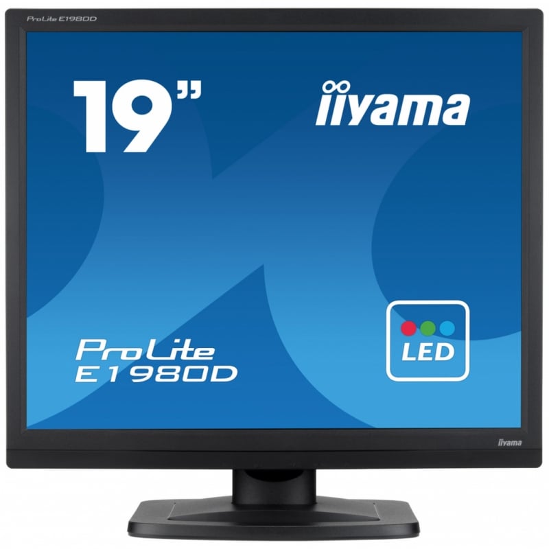 Монітор універсальний iiyama E1980D-B1 TN 1280x1024 SXGA 19" (26832338) Монітор універсальний iiyama E1980D-B1 TN 1280x1024 SXGA 19" (26832338)