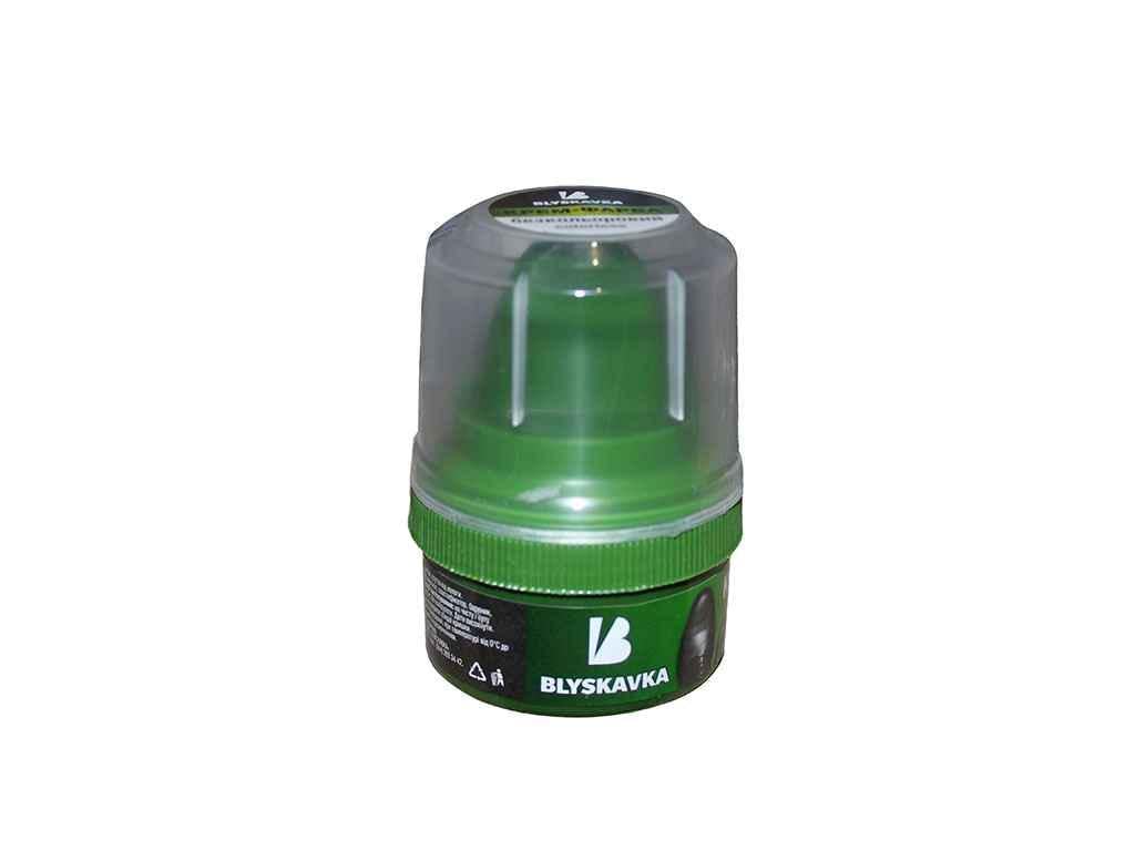 Крем-краска BLYSKAVKA для кожаной обуви 50 мл Прозрачный (820852)