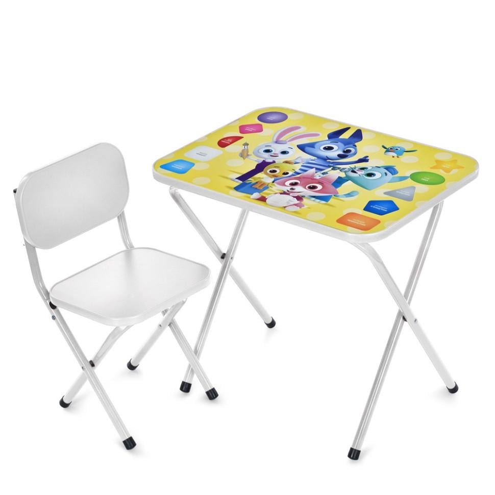 Стол детский складной Bambi комбинированный 59,5х44 см Металлик (KL-154-R-130)
