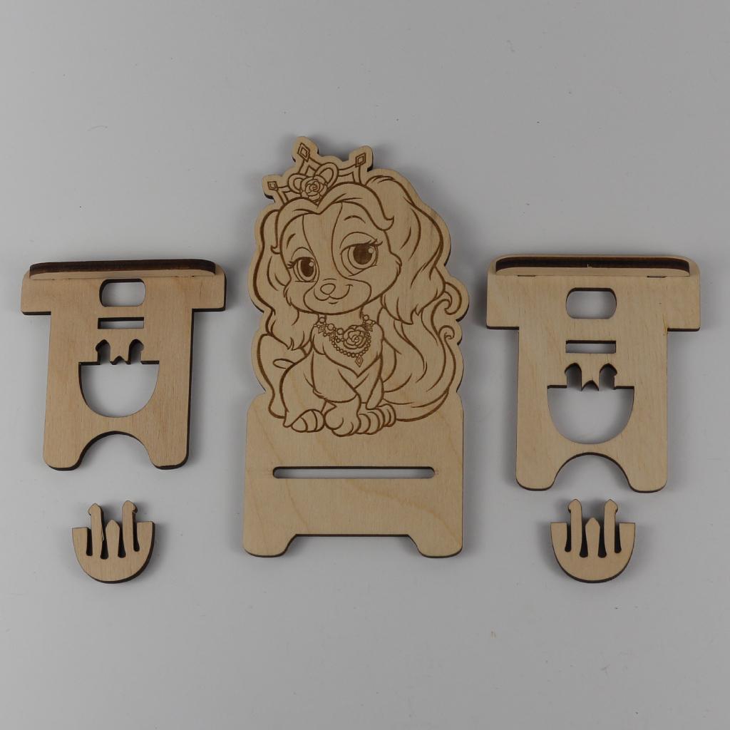 Підставка-тримач для телефону з дерева собачка 136 (03020133) - фото 2 Підставка-тримач для телефону з дерева собачка 136 (03020133) - фото 2