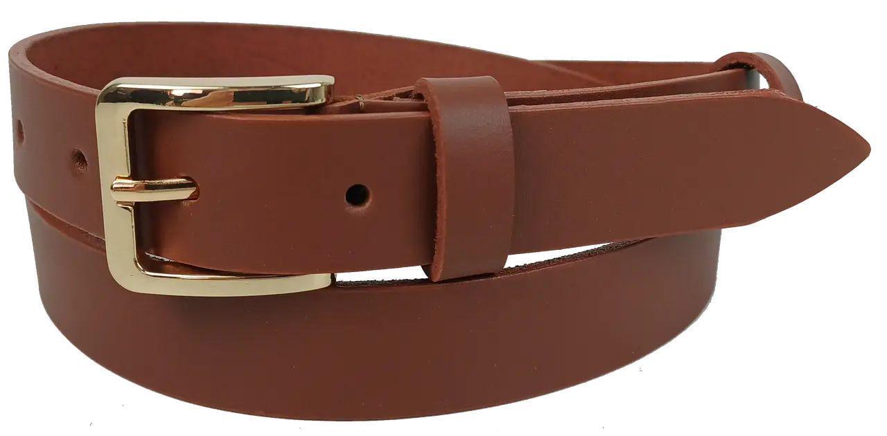 Ремінь жіночий Skipper шкіряний Коричневий (1677-30)