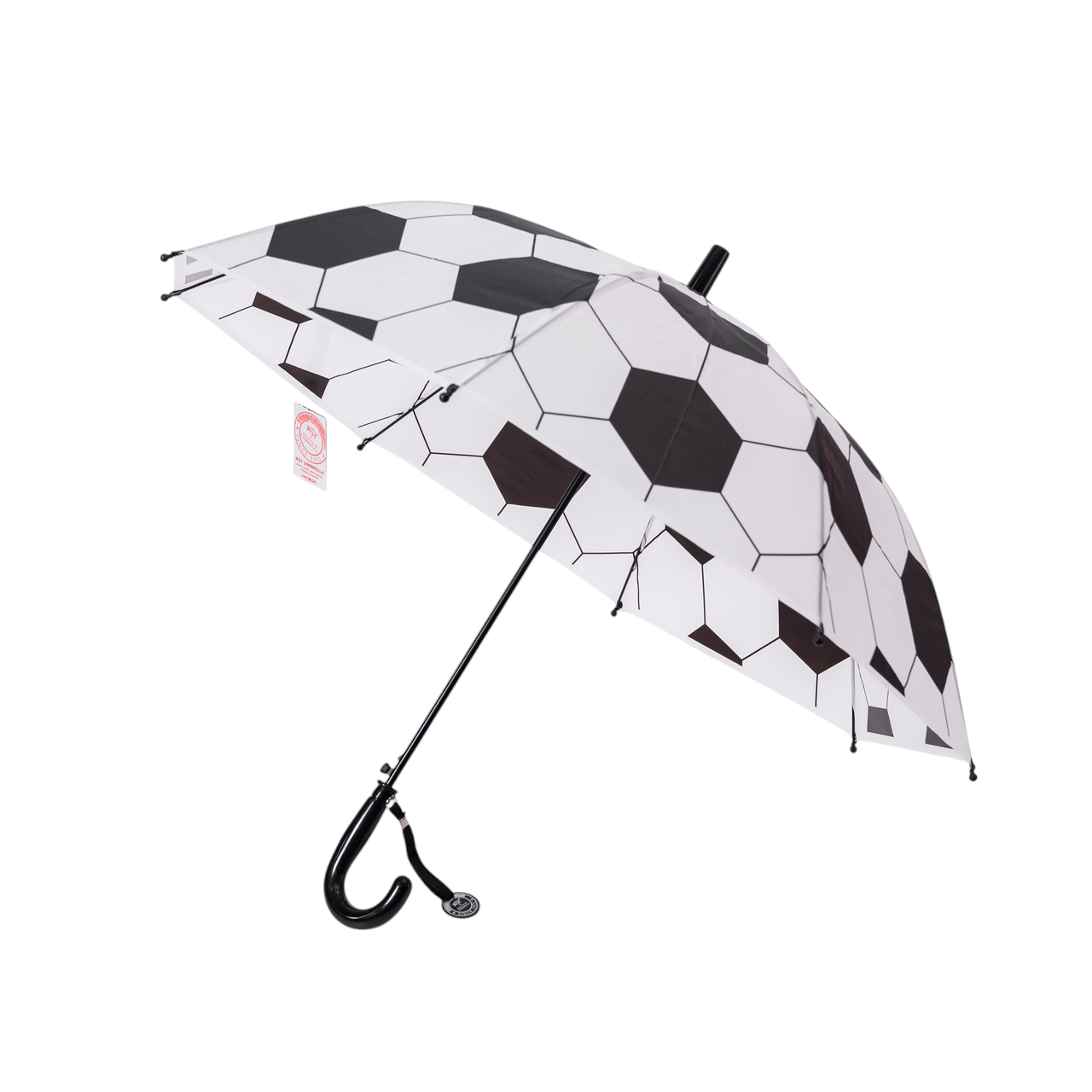 Зонт трость детский полуавтоматический складной купол 82 см d 82 см Черно-белый (HP-23-9B) Зонт трость детский полуавтоматический складной купол 82 см d 82 см Черно-белый (HP-23-9B)