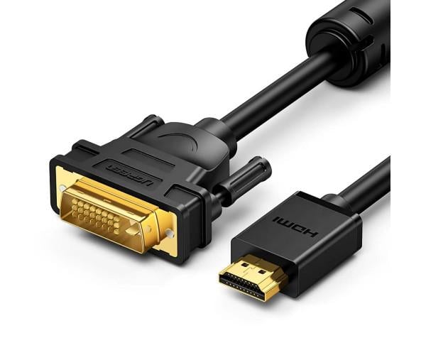 Кабель видео UGREEN HD106 HDMI to DVI Cable 2 м Black