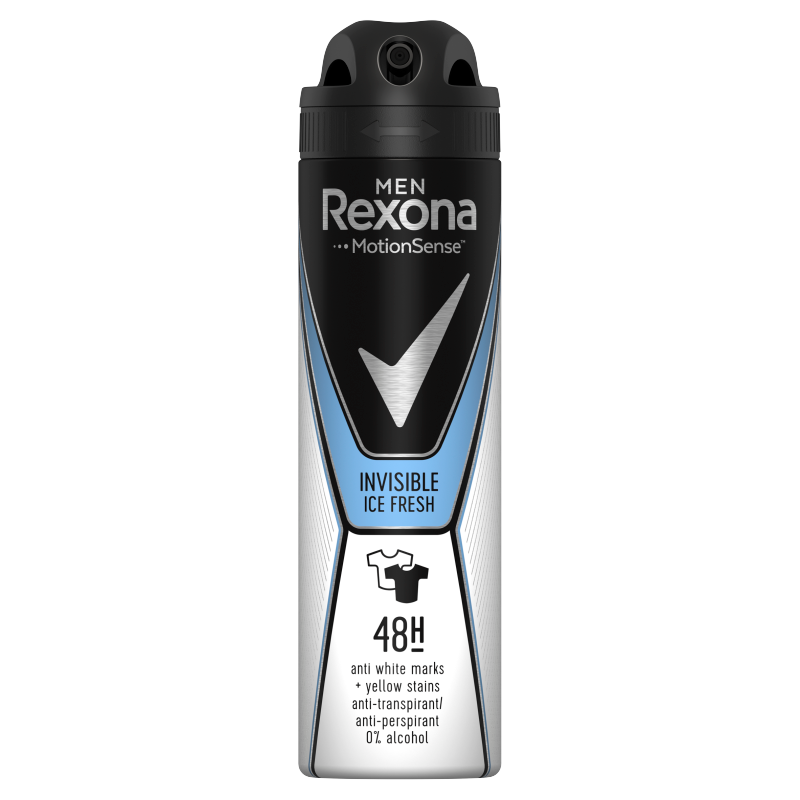 Дезодорант-антиперспірант Rexona Прозорий лід 150 мл (6034)