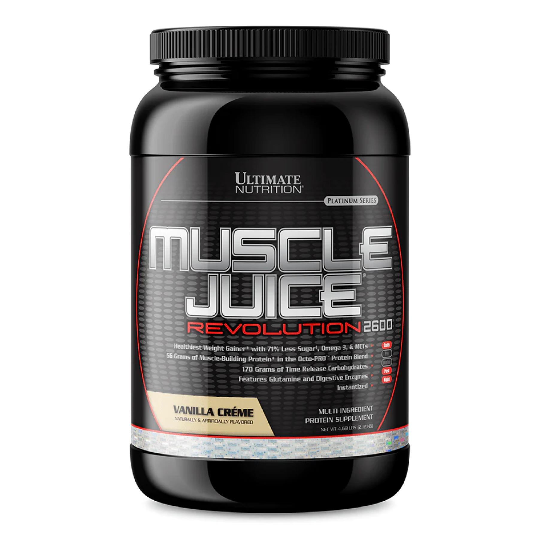 Гейнер Muscle Juice Revolution 2600 2120 г Vanilla Creme (2022-10-0817)