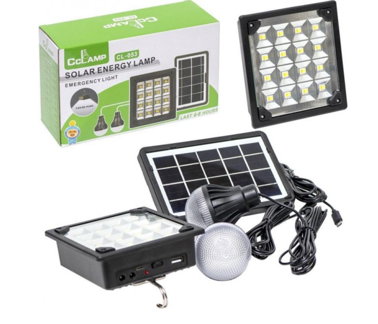 Ліхтар на сонячній батареї Solar Energy Lamp CL-053 2200 мАч (00793)