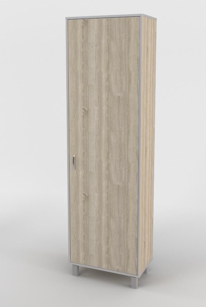 Шафа Тіса-меблі ШС-611 205x60x35 см Дуб сонома