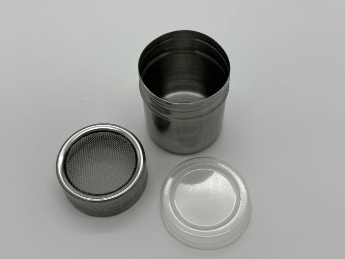 Ємність для спецій з нержавіючої сталі d 5 см висота 6,5 см (19022) - фото 4 Ємність для спецій з нержавіючої сталі d 5 см висота 6,5 см (19022) - фото 4