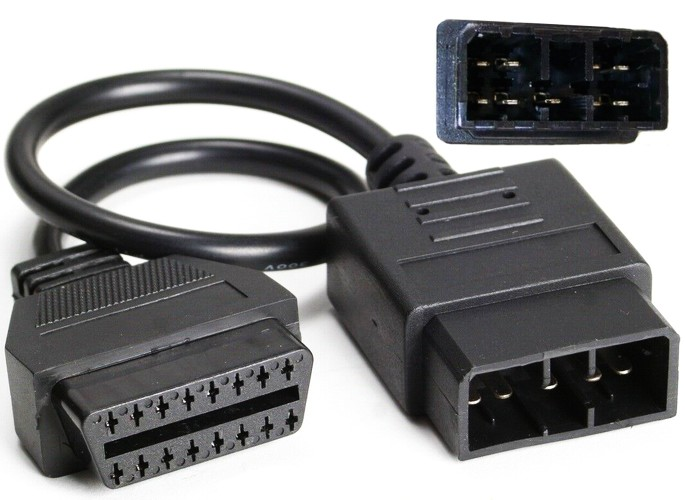 Перехідник OBD 2 9 pin для комп'ютерної діагностики автомобілів Subaru