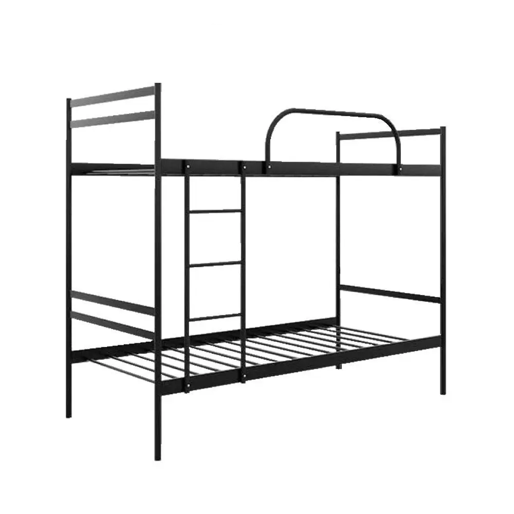 Ліжко металеве двоярусне практик дуо 190х90 см Чорний Ліжко металеве двоярусне практик дуо 190х90 см Чорний