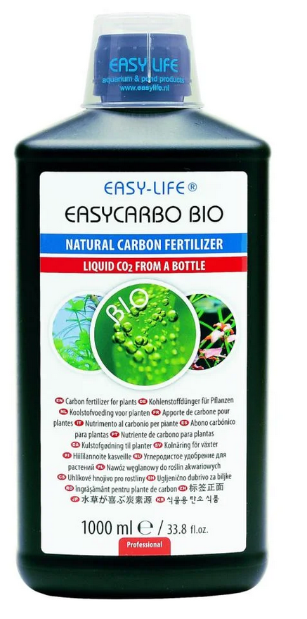 Жидкий CO2 для аквариумных растений Easy-Life EasyCarbo Bio на натуральной основе 1 л (ECB1000)