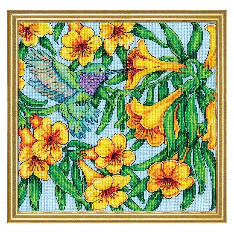 Набор для вышивания крестиком Design Works 2996 Hummingbird (22894) Набор для вышивания крестиком Design Works 2996 Hummingbird (22894)