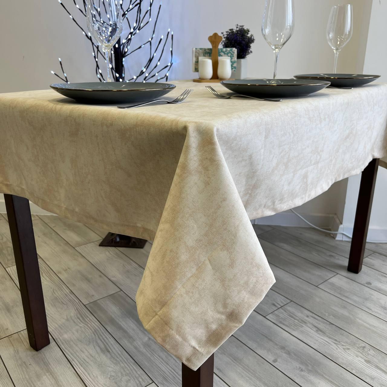 Скатертина водовідштовхувальна тефлонова прямокутна 100x170 см (30068-p1)