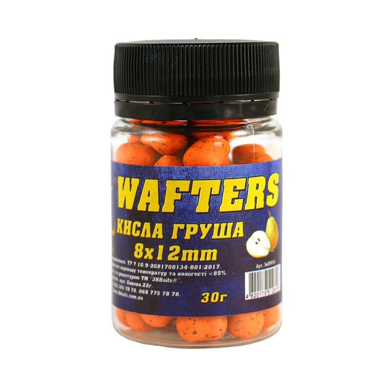 Бойл збалансований 3KBaits Wafters Кисла груша 8х12 мм 30 г (3KB1319)