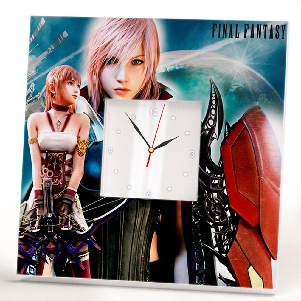 Часы "Final Fantasy" 260x260 мм (C03489) Часы "Final Fantasy" 260x260 мм (C03489)
