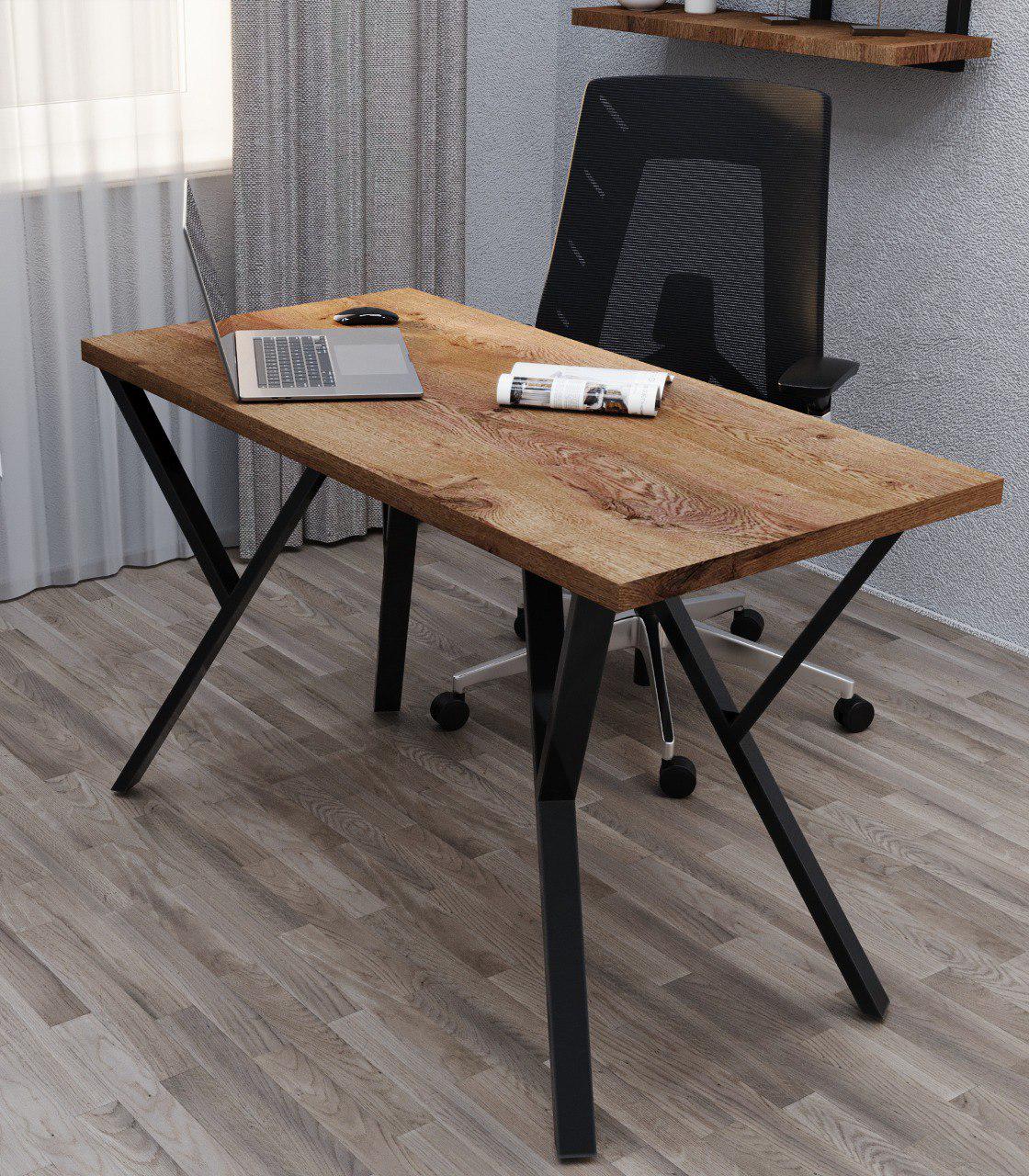 Стол письменный Loft Серия 5 1200х600х32 мм Аликанте темный (20179441)