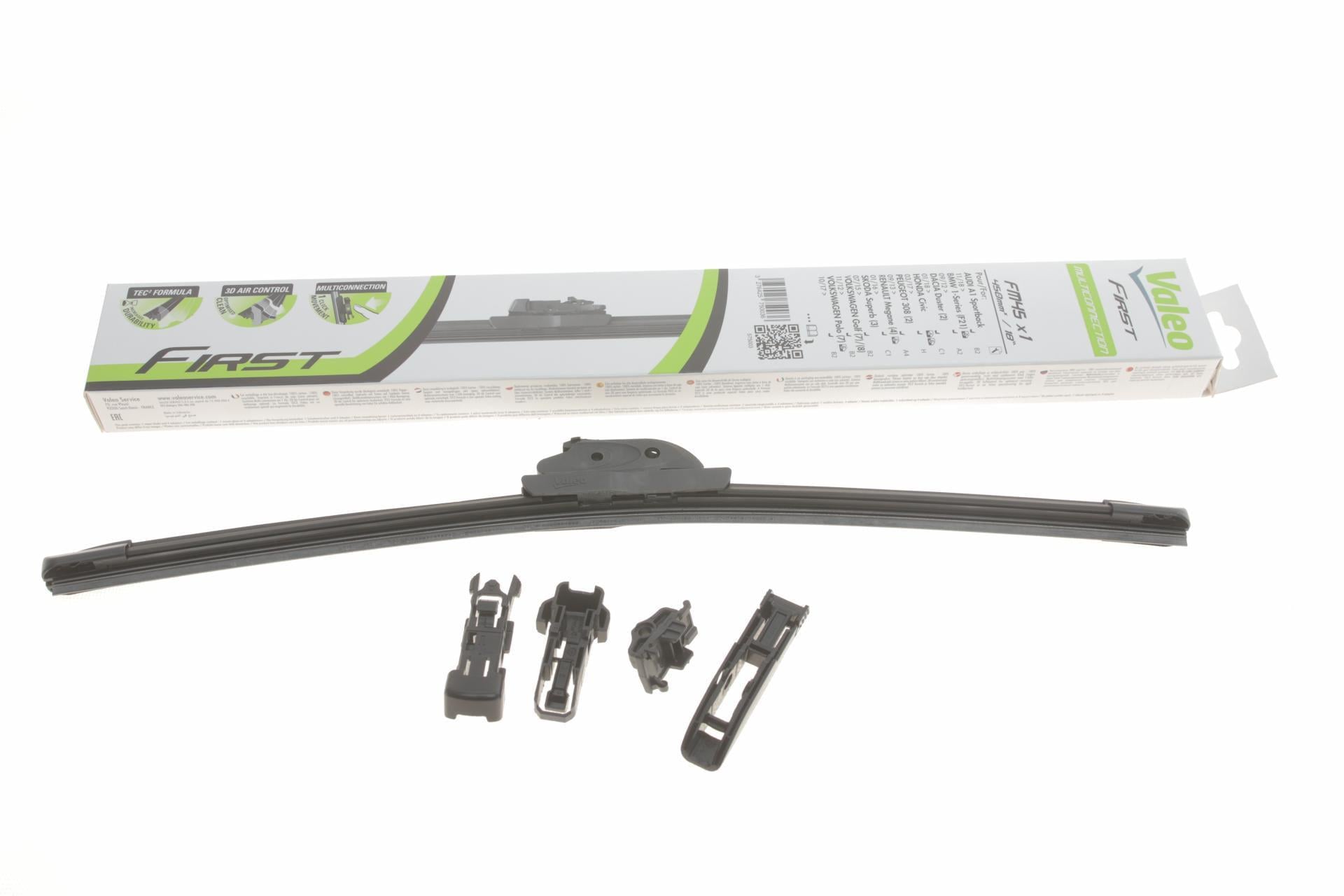 Щетка стеклоочистителя VALEO 450 мм для VW Touran/Passat/Golf VII/Caddy II-IV 81- (575003)