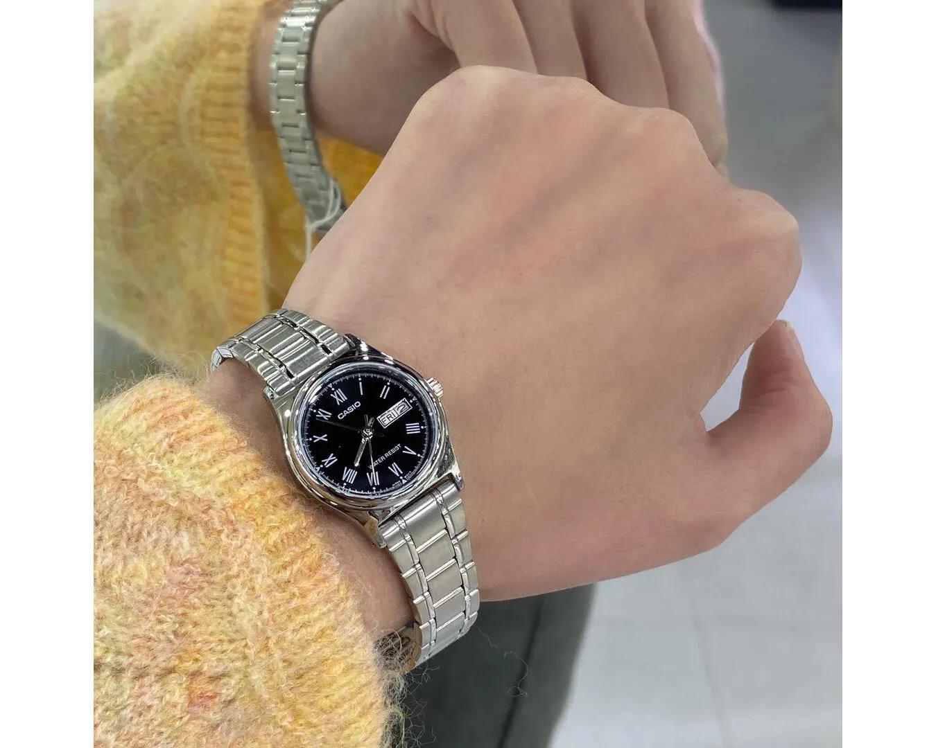 Наручний годинник жіночий Casio LTP-V006D-1BUDF - фото 5 Наручний годинник жіночий Casio LTP-V006D-1BUDF - фото 5