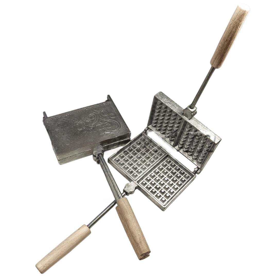 Форма для выпечки бельгийских/венских вафель с ручками (23249417) - фото 5 Форма для выпечки бельгийских/венских вафель с ручками (23249417) - фото 5