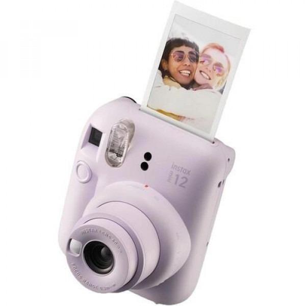 Камера моментальной печати Fujifilm Instax Mini 12 + чехол/фотопленка 20 шт./альбом на 108 фотографий/наклейки 30 шт./фоторамка Purple (12052661) - фото 10