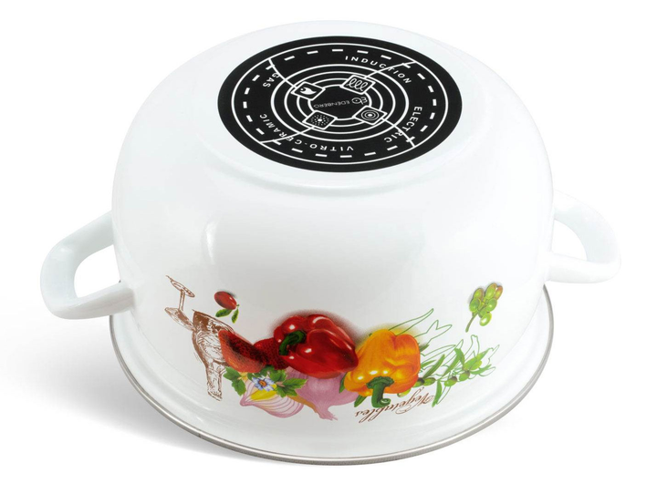 Набір емальованих каструль Edenberg 10 предметів (29596938) - фото 3 Набір емальованих каструль Edenberg 10 предметів (29596938) - фото 3