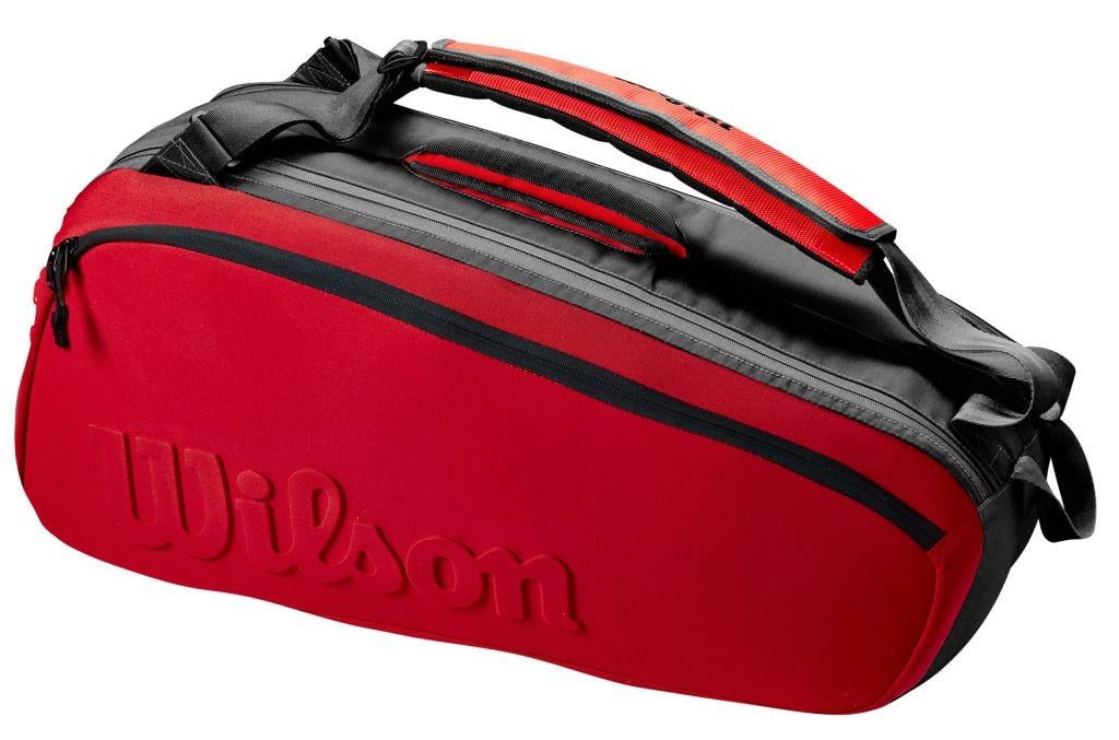 Чехол Wilson Super Tour 9PK Clash V2.0 BK/RD (WR8016401001)