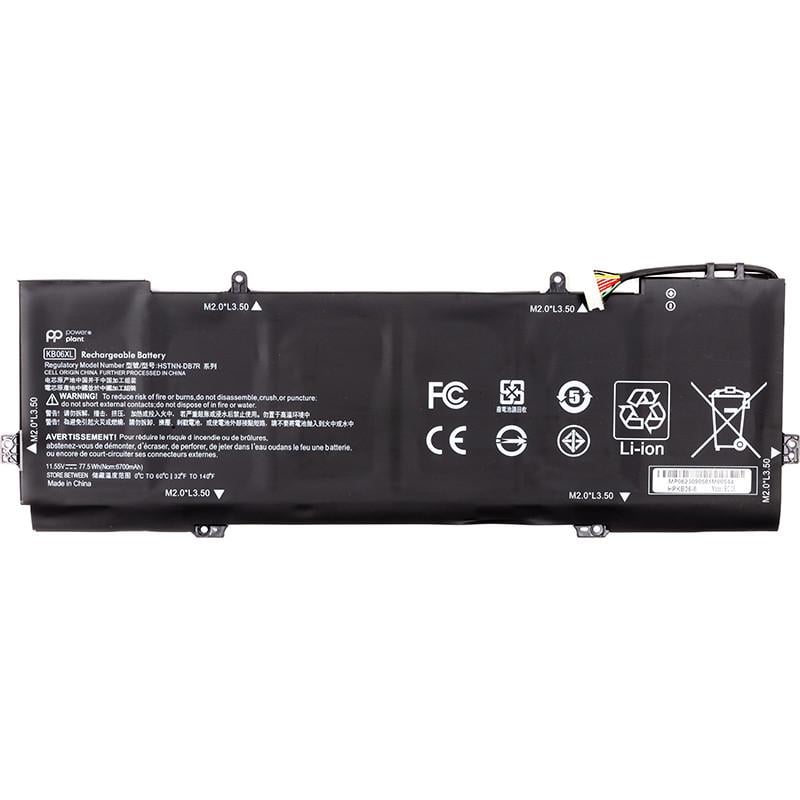 Аккумулятор Power для ноутбуков HP Spectre X360 15-B Series 11,55V 6700 mAh (KB06XL)