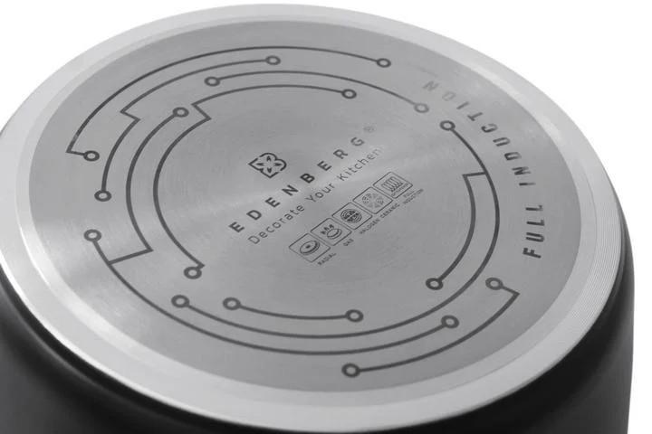 Набір посуду Edenberg EB-12915 з антипригарним мармуровим покриттям та турбо індукційним дном 8 пр. (27777821) - фото 4 Набір посуду Edenberg EB-12915 з антипригарним мармуровим покриттям та турбо індукційним дном 8 пр. (27777821) - фото 4
