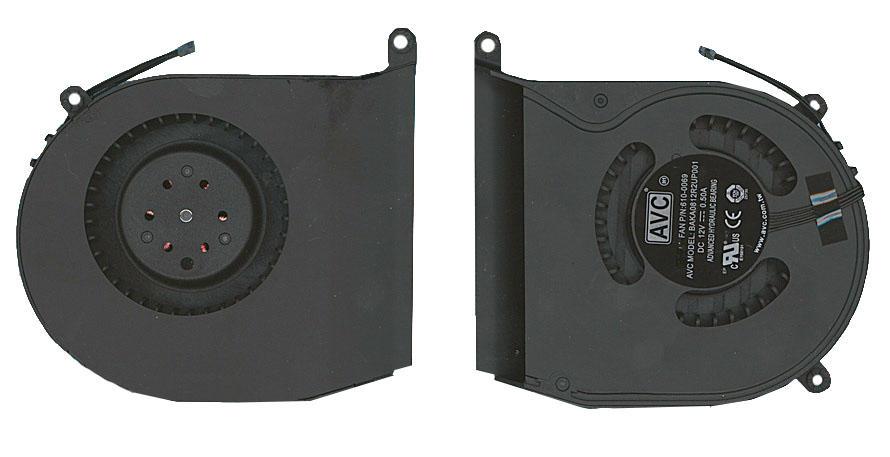Кулер для ноутбука Apple Mac Mini A1347 12V 0.5A 4-pin AVC