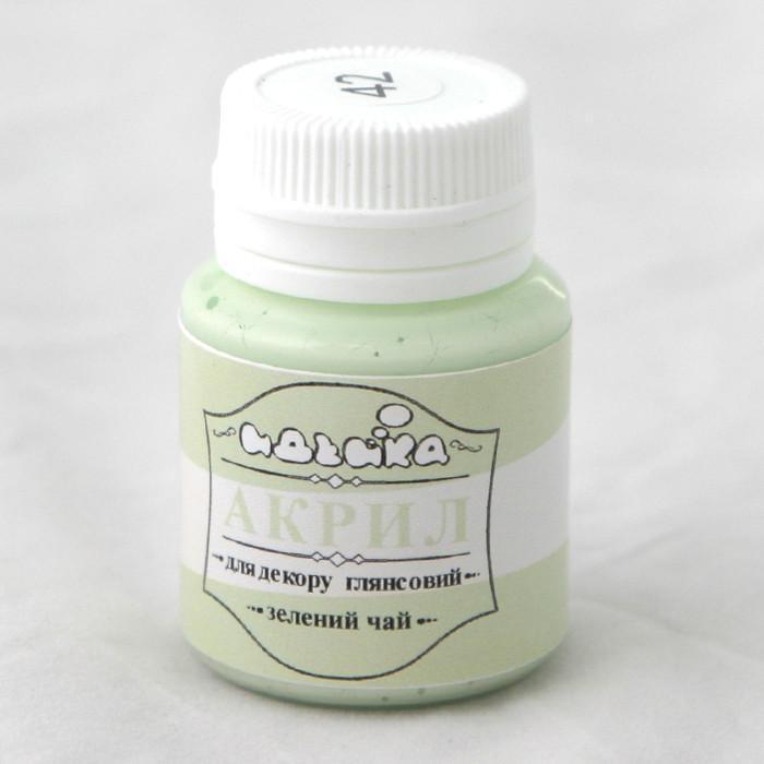 Акриловая краска Идейка 20 мл Зеленый чай (skl-98242 gl)