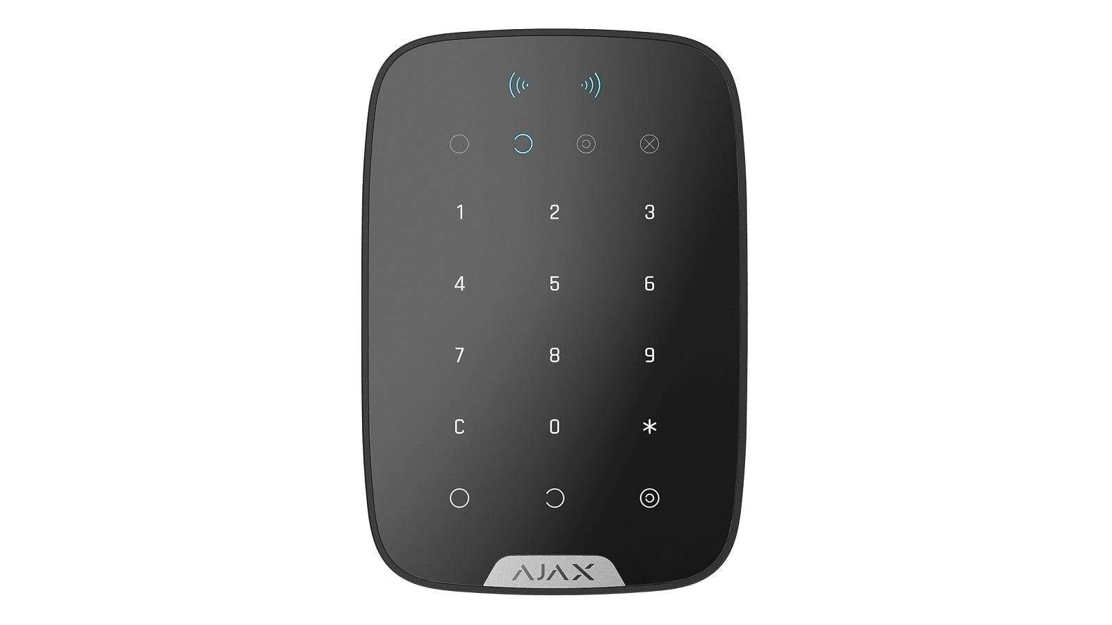 Беспроводная клавиатура Ajax Keypad Plus Black (127983) - фото 1