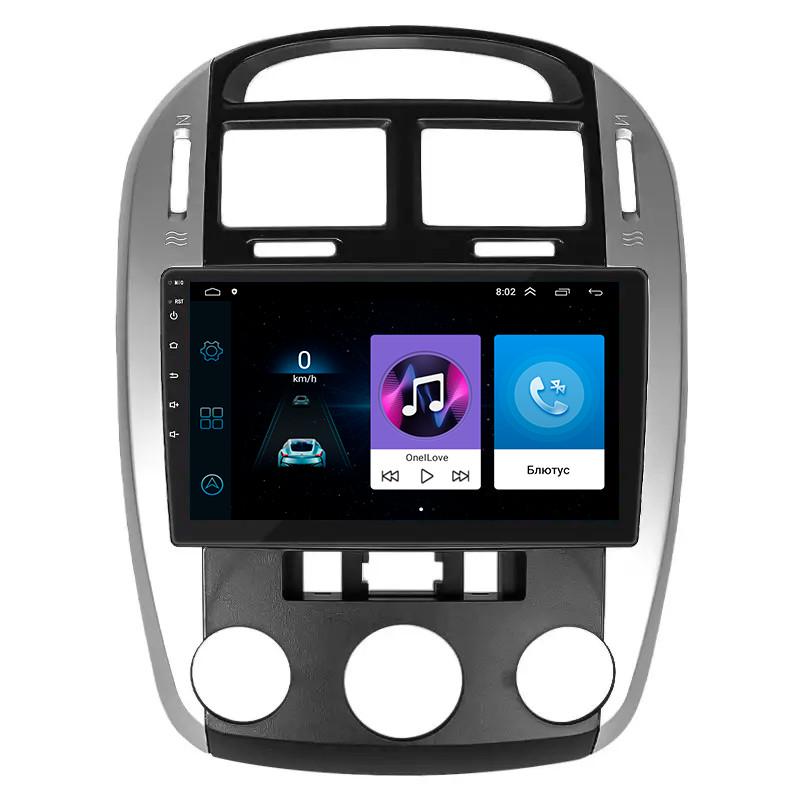 Магнитола штатная Lesko для Kia Cerato I Restyling 2006-2009 9" 1/16Gb Wi-Fi GPS Base