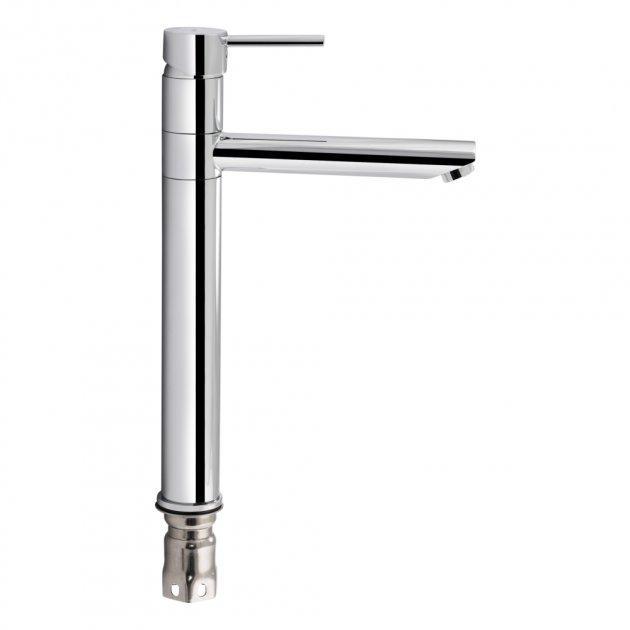 Смеситель Qtap для раковины Spring 001XL высокое излияние Chrome