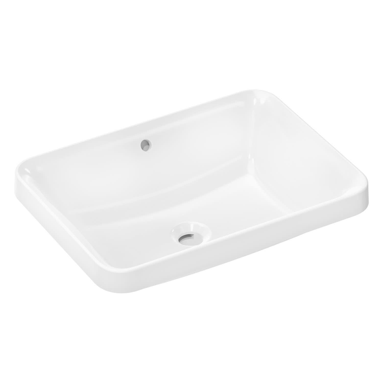 Умывальник врезной Hansgrohe Xuniva Q 61066450 550x400x175 мм Белый (230265)