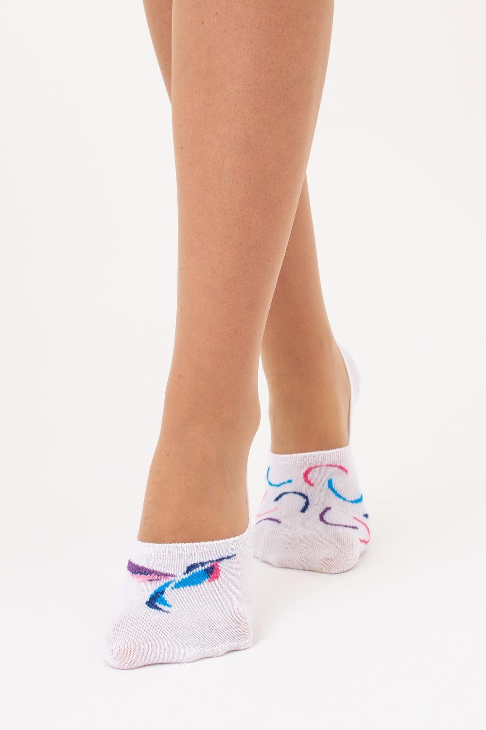 Подследники женские классические Giulia WF1 FASHION SET 2404 р. 36-40 White (2000115541168)