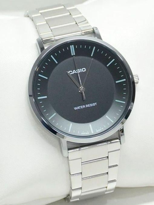 Наручний годинник чоловічий Casio MTP-VT04D-1E Timeless Collection Чорний (2898378638)