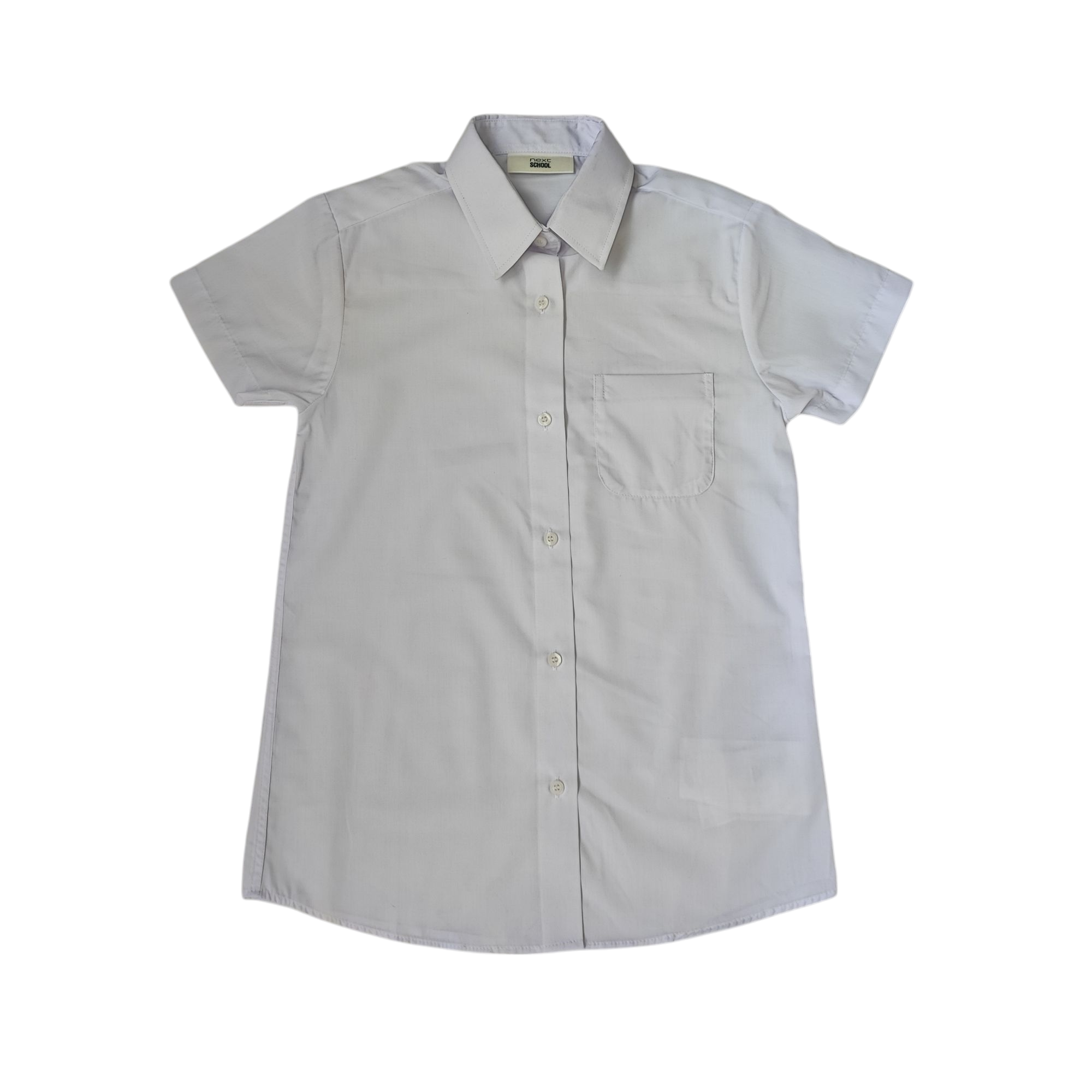 Сорочка для хлопчика підліткова NEXT 140 см Білий (0605B)