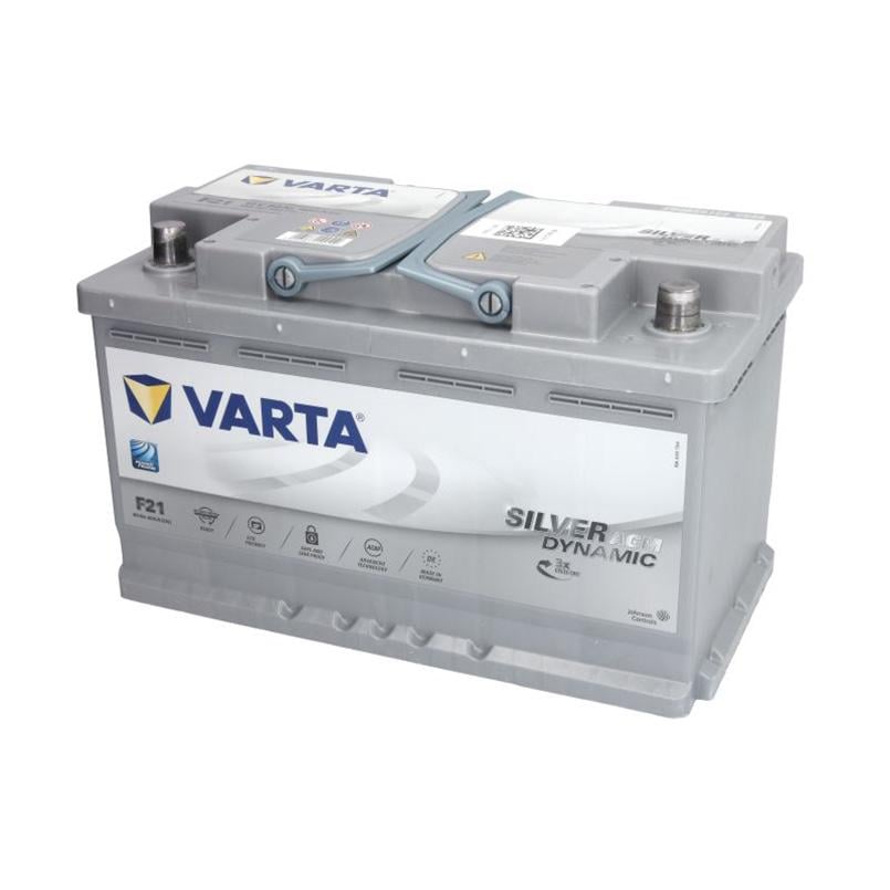 Акумулятор Varta 80 Ah/12V Start Stop plus AGM F21 - + (580901080)