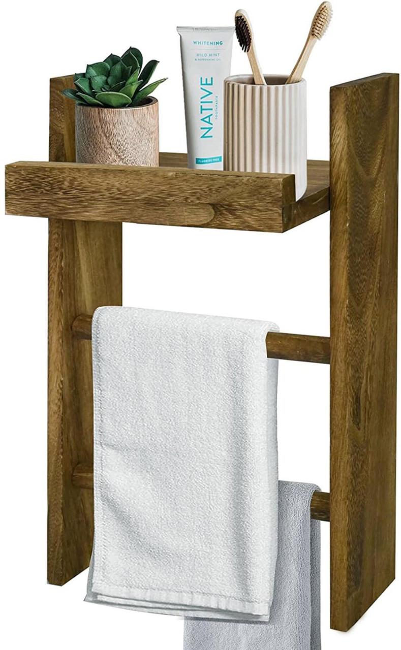 Полка для ванной из дерева Бернау Мускат (ВНП/012207)