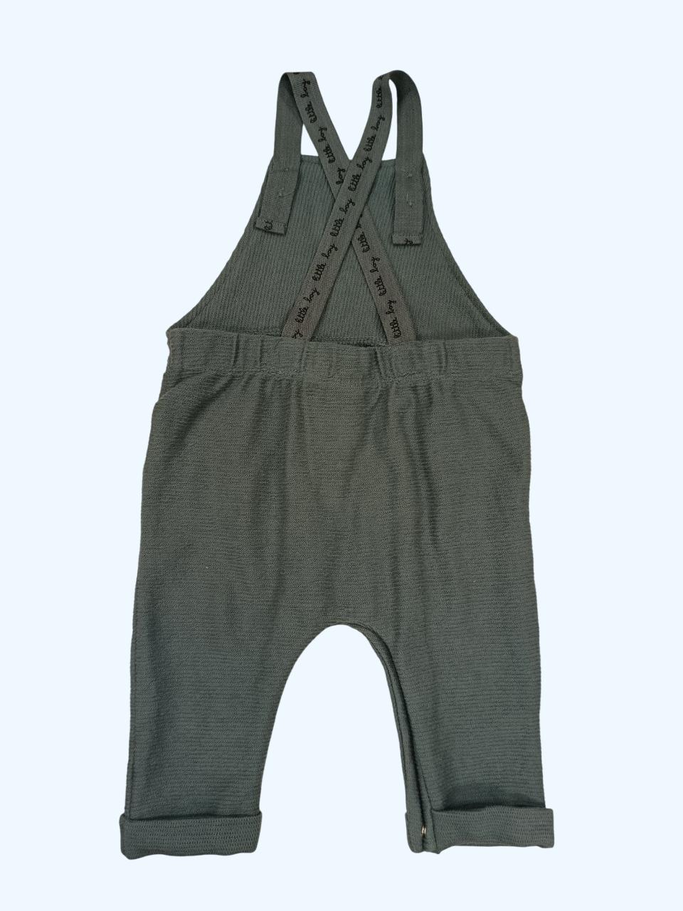 Напівкомбінезон для хлопчика OVS 68 см Хакі (0391) - фото 2